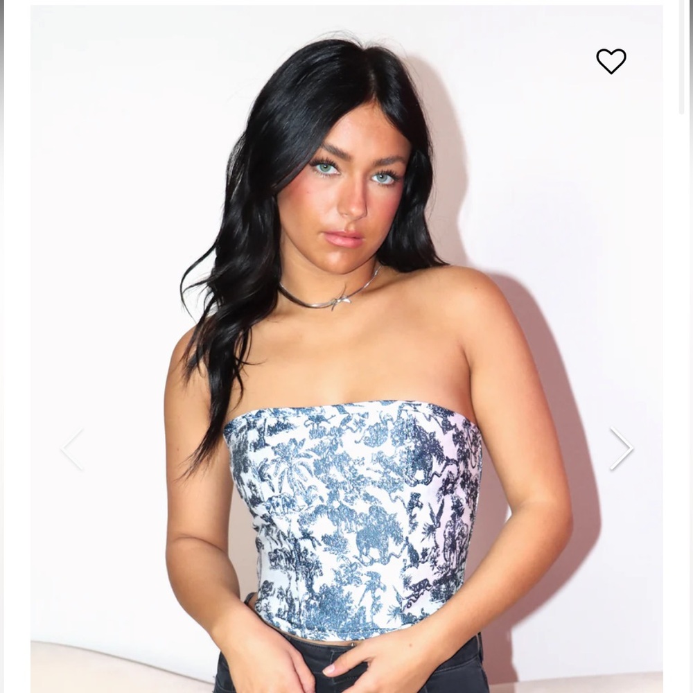 Rock n Rags lace up corset top